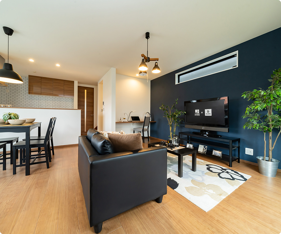 他社では扱えない、自社オリジナル分譲住宅を含めた住まい提案力