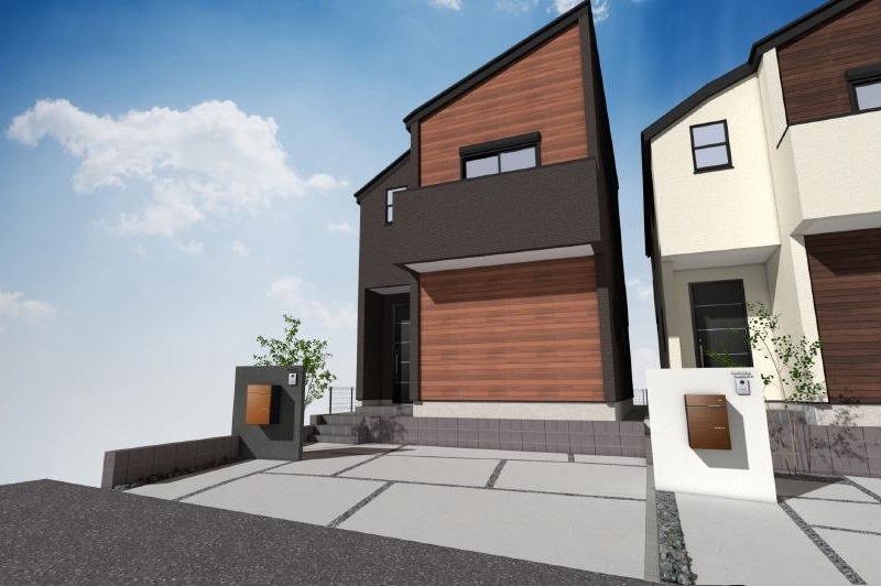 外観完成イメージパース