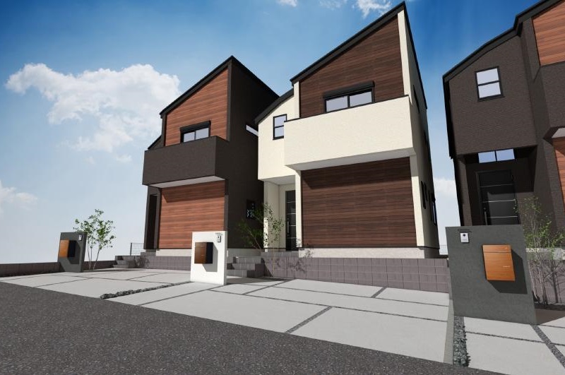 外観完成イメージパース