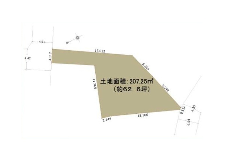 横浜市旭区白根6丁目 土地