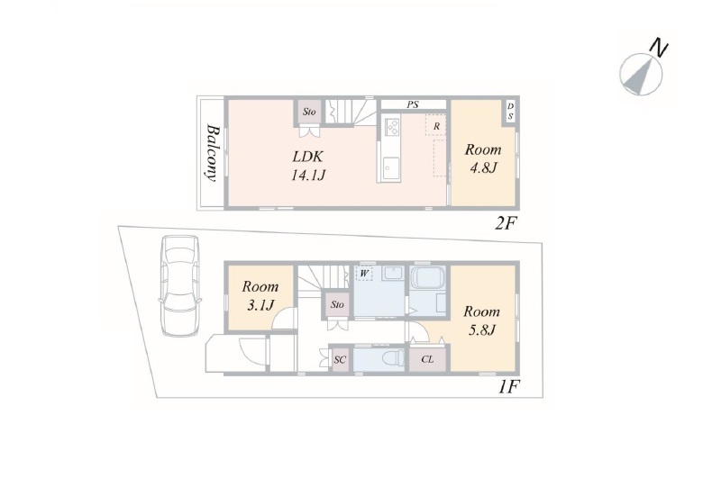 横浜市旭区鶴ヶ峰本町2丁目 新築戸建