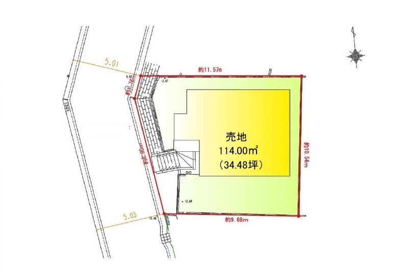 横浜市瀬谷区橋戸3丁目 土地
