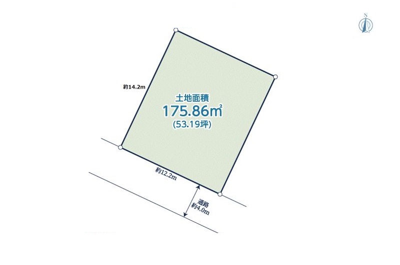 横浜市旭区白根5丁目 土地